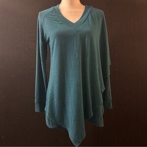 Soft Surroundings Madeline Tunic Top Asymmetric XS